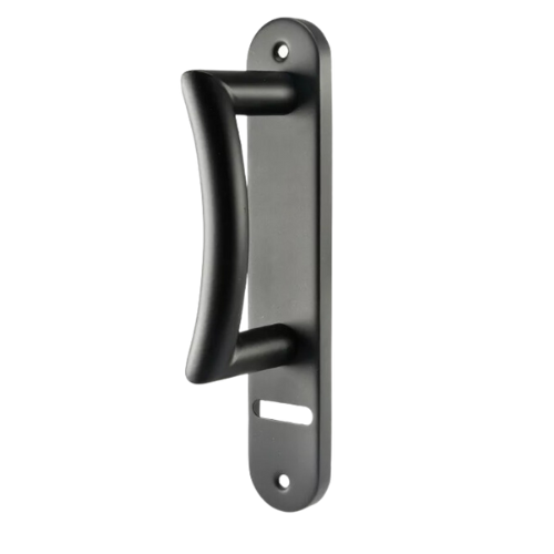 Manijón Curvo Con Base (Negro)