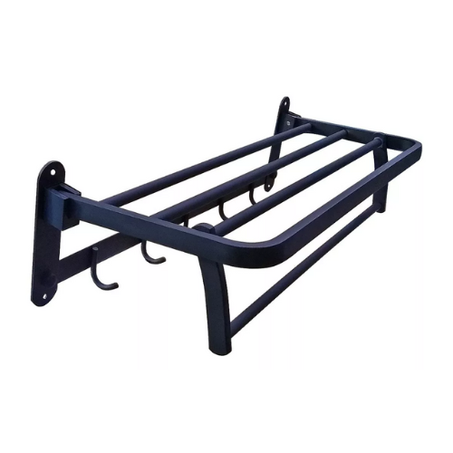 Estante Toallero Negro