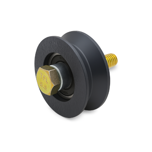 Rueda STD C/1 Rul. -Ø050mm- Canal #