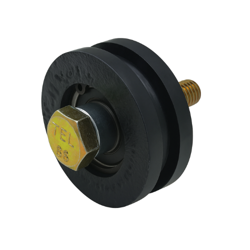 Rueda STD C/1 Rul.-Ø060mm- Canal Ø 