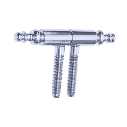 Bisagra OH - C/PERILLA - Ø 07 - NIQUELADO -